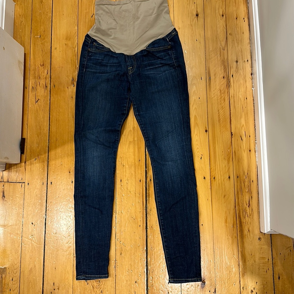 7 For All Mankind Skinny Maternity Jeans
